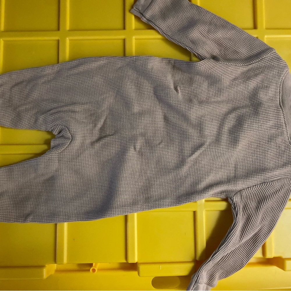 Carter's Gray Waffle Knit Sweater